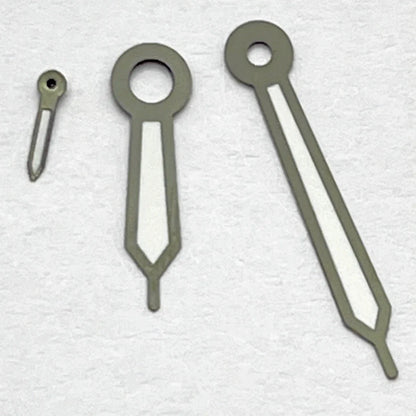 Nipple end ETA6497 Watch Hands Silver/Blue/Gold/RoseGold Green Luminous Fit ETA 6497 6498 ST3600 3620 Movement Accessory Part