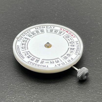 Genuine Miyota 8285 Automatic Mechanical Movement Mod Day-Date Watch Mechanism with Week at 12:00/Date at 3:00 O'clock 21 Jewels