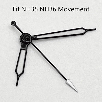 NH35 Hands Silver/Blue Watch Hands Fit NH35 NH36 PT5000 ETA2836 2824 DG2813 3804 Miyota8215 8205 821A Movement Watch Accessories