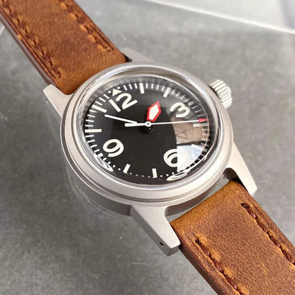 Tandorio TD135 Pilot 36mm PT5000 NH35 Brushed Case Domed Sapphire