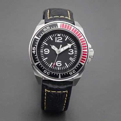 Sterile King Samurai Watch C3 Luminous Sapphire NH35 Automatic Diver 20Bar 43MM