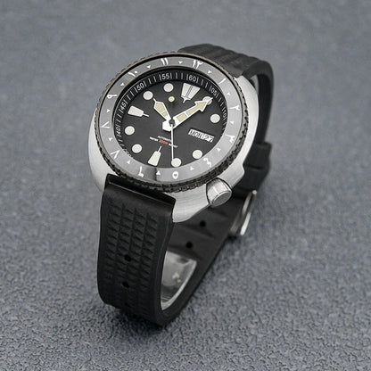 Golden Sterile Turtle SKX6105  Abalone NH36A Sapphire 20Bar Ceramic Bezel 44mm