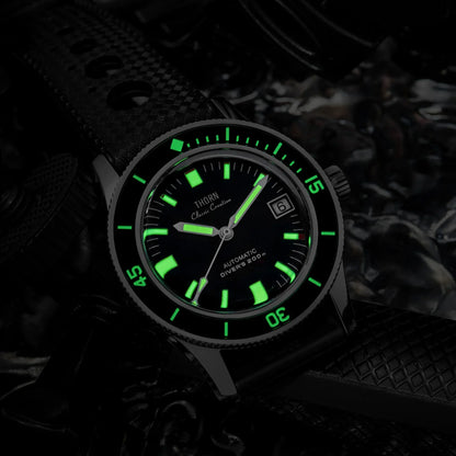 Titanium Pt5000 Movt 50 fathoms watch THORN T006 20ATM 38MM Sapphire Diver 20Bar