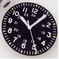 A black dial hand
