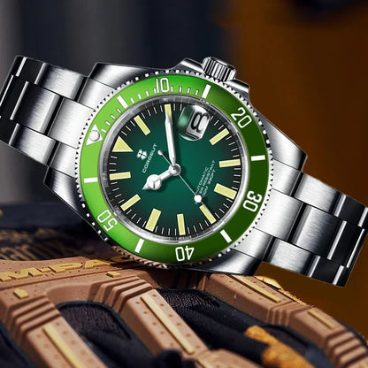 CORGEUT CG1101 40mm NH35 Submariner Automatic Sapphire 10Bar Dive Clock