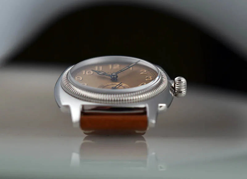 Baltany 1926 Vintage Dress Wristwatches S4036 Square Case Sub Seconds Luminou 20ATM Stainless Steel Automatic Mechanical Watches