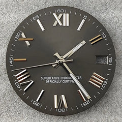 28.5mm NH35 dial Roman dial S Dial Modified Dial for NH35/NH36 Automatic Movement Watch accessories