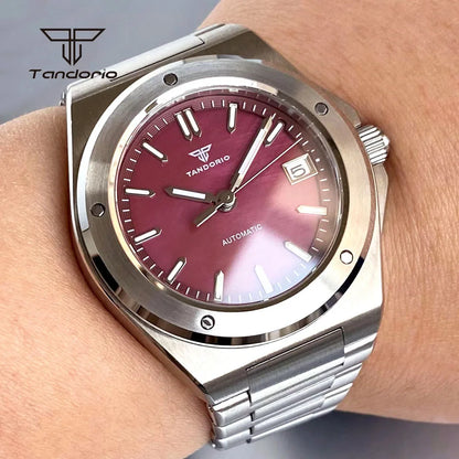 Tandorio Engineer Watch TD331  NH35 Sapphire 40mm Business 20bar