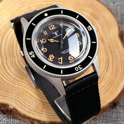 Tandorio Fifty FATHOMS Diver TD223 20bar NH35 PT5000 Sapphire 40mm