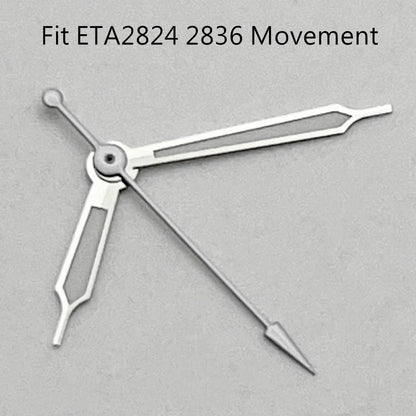 NH35 Hands Silver/Blue Watch Hands Fit NH35 NH36 PT5000 ETA2836 2824 DG2813 3804 Miyota8215 8205 821A Movement Watch Accessories