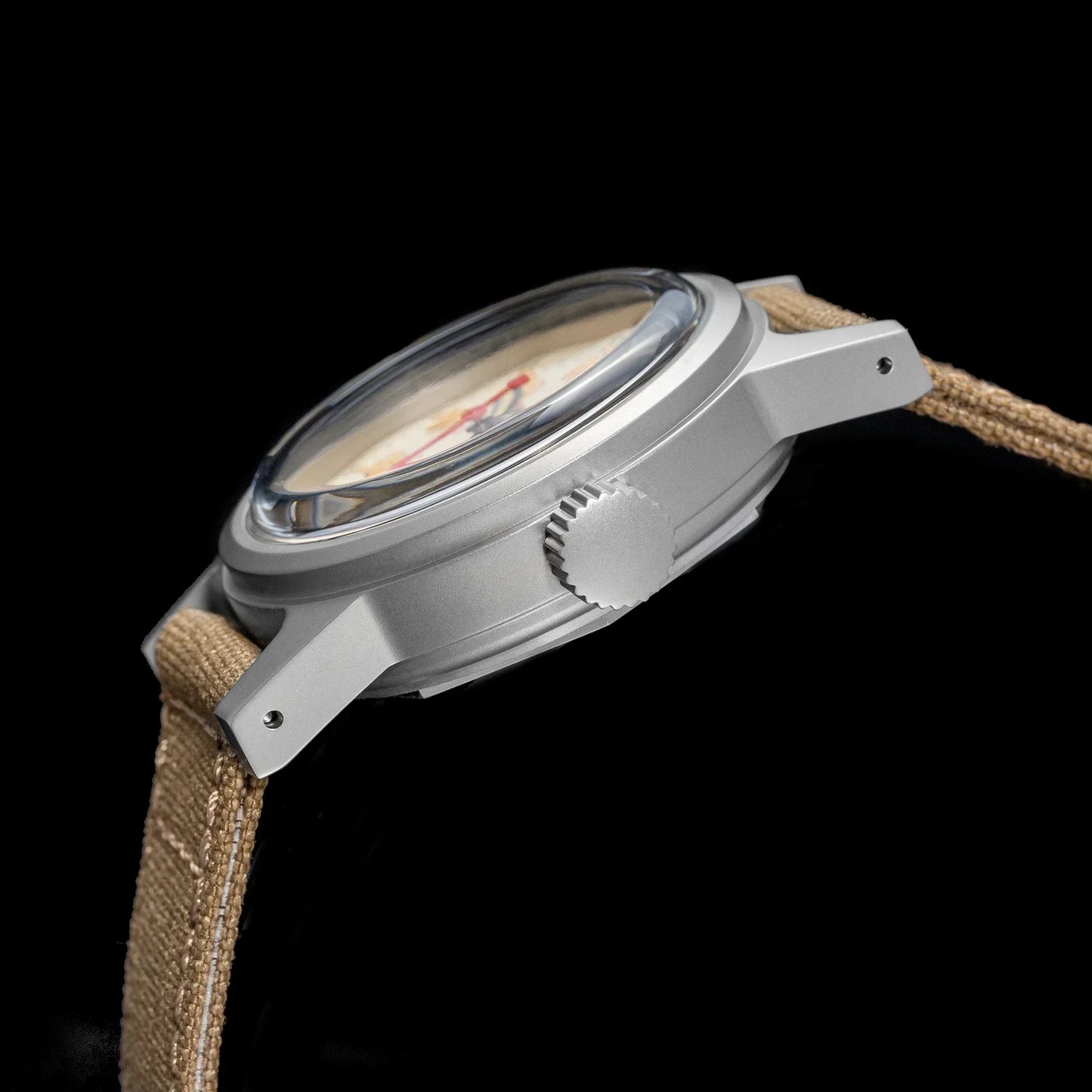 THORN SHY043 36mm  NH35 Automatic Retro Field Military Watch C3 Luminous 10bar