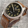 Tandorio Fluted Pilot Watch TD117A 20BARNH35 PT5000 Roman Numerals Sapphire 39mm