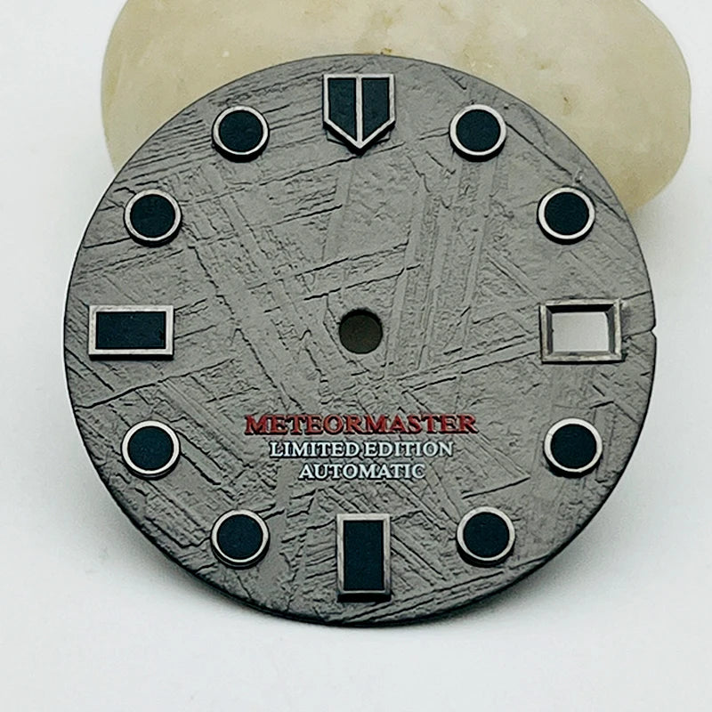 New 28.5mm Watch Dial Fit NH35 NH36 7S26 Automatic Movement for SKX007 SKX009 SKX173 SRPD Turtle Abalone Tuna Canne Diver Watch