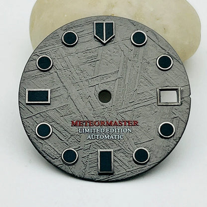 New 28.5mm Watch Dial Fit NH35 NH36 7S26 Automatic Movement for SKX007 SKX009 SKX173 SRPD Turtle Abalone Tuna Canne Diver Watch