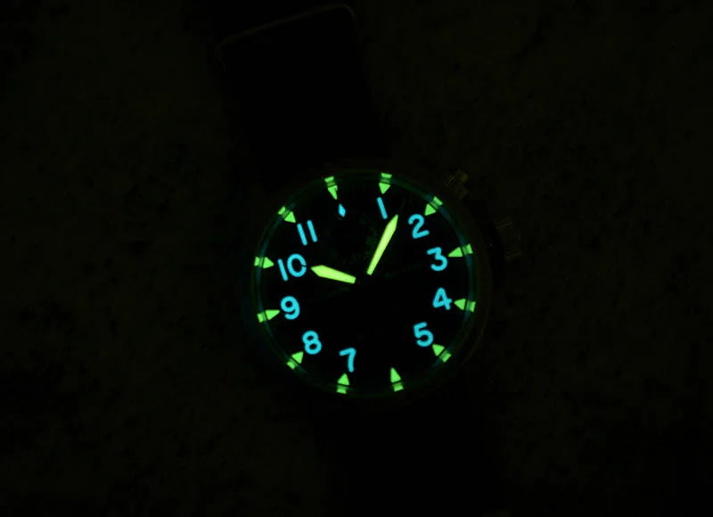 Customizable Baltany Chronograph Watch S5033 39MM Military Quartz Watch VK61  AR Sapphire 100M Waterproof  Swiss Lume