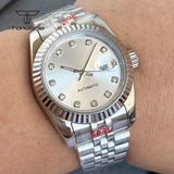 Tandorio TD151B 31mm Lady's Wristwatch TMI NH05 Automatic Watch Sapphire 5Bar