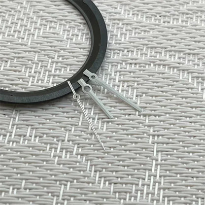 NH35 Watch Dial Watch Hands 28.5mm Diamond Inlaid Shell of Pearl Pattern Surface Watch Accessories for NH35/NH36 Movement