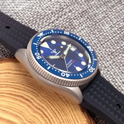 Tandorio Titanium Retro SKX TD249 Dive Automatic Watch 37mm NH35 20bar 120clicks