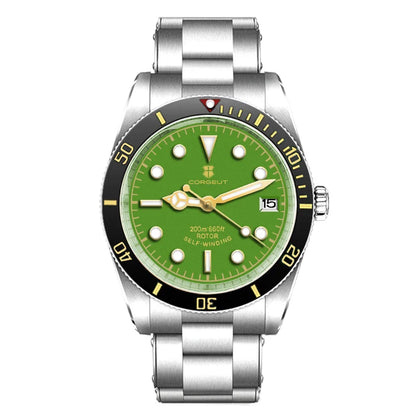 Corgeut Watch Diver CG2074 39mm NH35A Sapphire Crystal  Ceramics Bezel 10Bar SUB