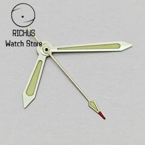 Green Luminous Watch Hands Fit NH35 NH36 ETA2836 2824 Miyota 8215 8205 821A Mingzhu DG2813 3804 PT5000 Movement