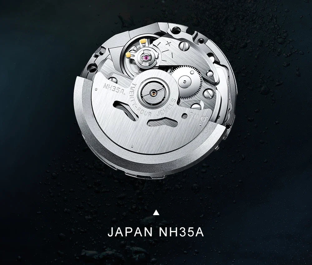 Cadisen C8232 Submariner DIVER  NH35A 100M Waterproof Luminous AR Sapphire 40MM