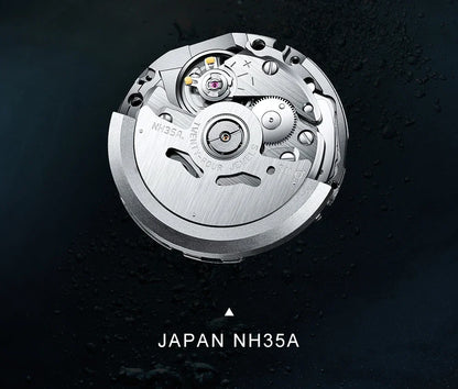 Cadisen C8232 Submariner DIVER  NH35A 100M Waterproof Luminous AR Sapphire 40MM