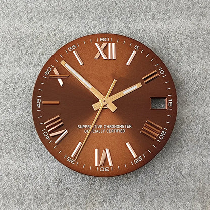 28.5mm NH35 dial Roman dial S Dial Modified Dial for NH35/NH36  Movement Watch accessories