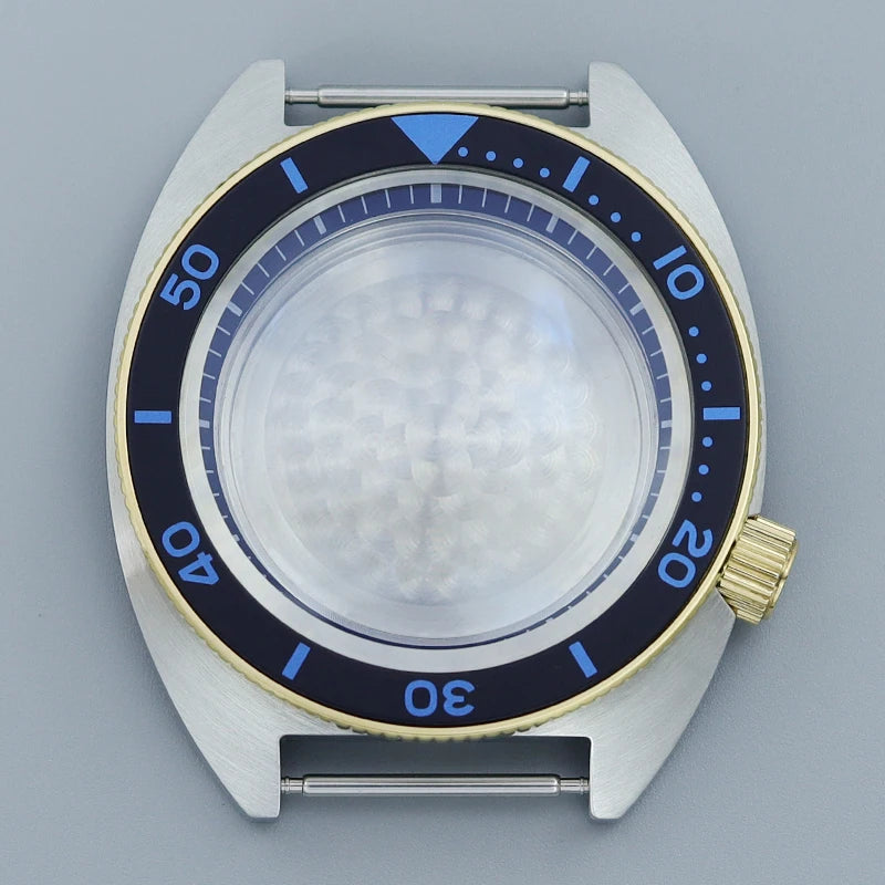 41mm NH35 Watch Case Stainless Steel Accessories For NH35 NH34 Mod Abalone NH36 NH70 Movement 28.5mm Dial Sapphire Crystal Glass