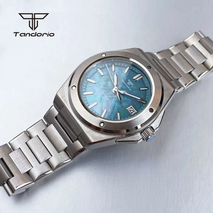 Tandorio Engineer Watch TD331  NH35 Sapphire 40mm Business 20bar
