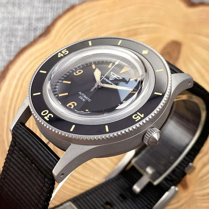 Tandorio Fifty FATHOMS Diver TD223 20bar NH35 PT5000 Sapphire 40mm