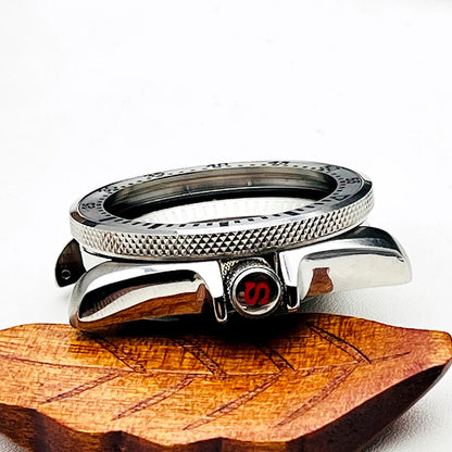 NH34 NH35 Case SKX007 Watch Cases fit for NH35 NH36 7S26 Movement Crown at 3.0 Click Spring NH35 Mod Seiko SKX007 Watch Case
