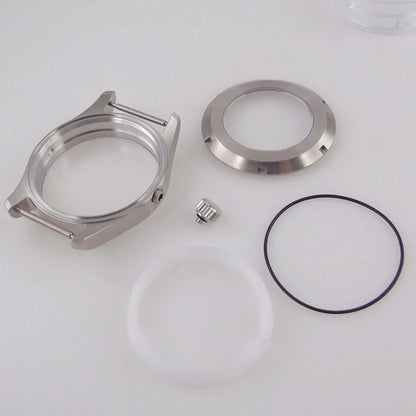 36mm/39mm Pilot Collection Watch Case Sapphire Glass 200m Waterproof Glass Back For NH35 NH36 ETA2824 PT5000 Movement