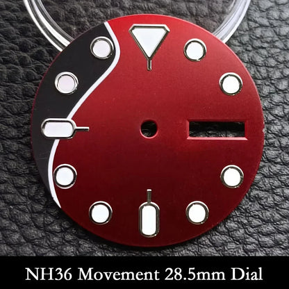 NH35 Case 42mm High-quality Yacht Master Steel Black Case NH35 NH36 Movement Case Watch Accessories Sapphire Glass 22mm Band