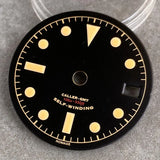29mm Black White Luminous coating GMT Watch Dial fit NH34 NH34A GMT Automatic Mechanical Men Watch Accessories