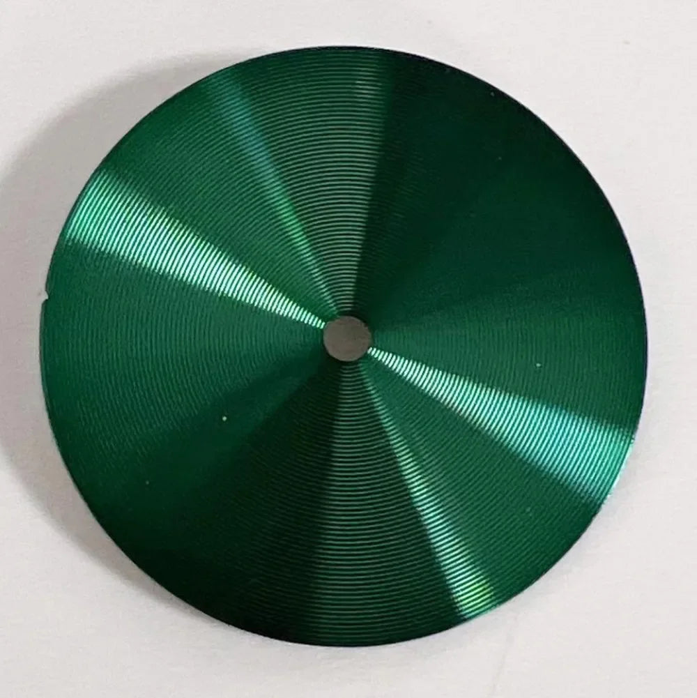 28.5mm Watch Dial No Calendar Window No Scale Watch Faces CD Texture Watch Accessories for NH35/NH36 Movement Repair Parts