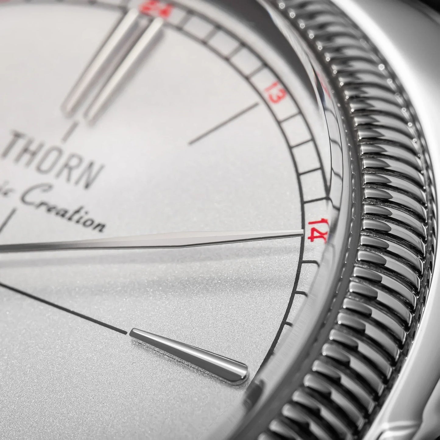 THORN T017 Square pillow-shaped 36mm Pilot couple wristwatch VD78 quartz Double Domed Sapphire 10Bar