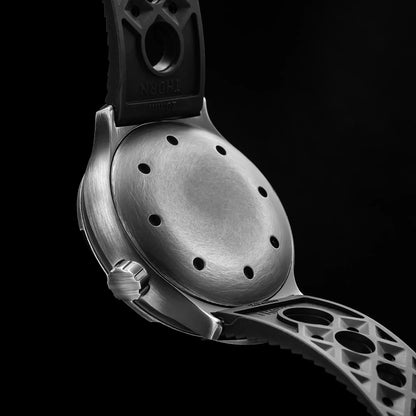 Thorn 42mm Men's Retro Titanium Diver Watch PT5000 Automatic Movement Rubber Strap C3 Luminous 20Bar Water Resistance