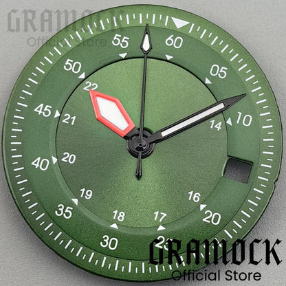 28.5mm Sterile Dial With Luminous Hands Fit ETA2824 2836 Miyota8215 821A Mingzhu DG2813 3804 Seagull 1612 Movement