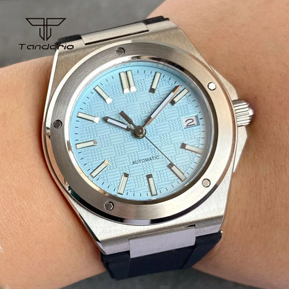 Tandorio Engineer Watch TD331B Seiko NH35 Sapphire Dress 40MM