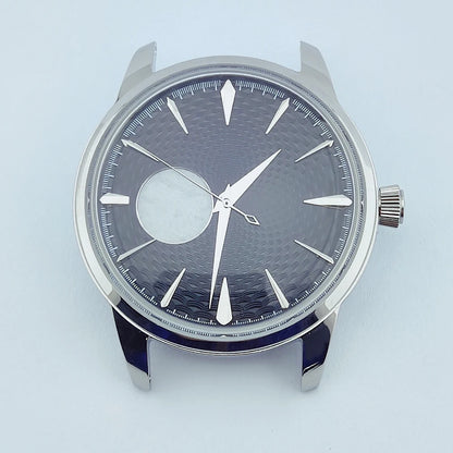 40mm Watch Case nh38 Case Arch Glass Silver Rose Gold Cocktail Case for NH38 Movement fit 35mm Dial