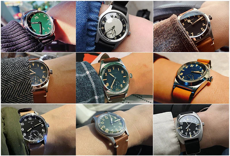 Baltany Bronze Bezel Watch S4030 NH38 20Bar Sailing Diver AR Sapphire 40MM Diver