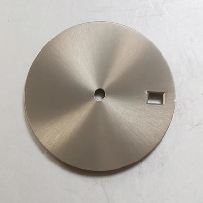 6 Solid Color Metal Watch Dial 28.5mm DIY Watch Faces for NH35/ NH36 Movement  Watch Modification Accessories Customizable Dial