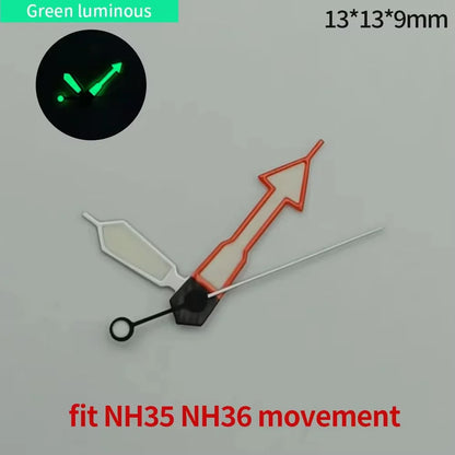 NH35 Case 42mm High-quality Yacht Master Steel Black Case NH35 NH36 Movement Case Watch Accessories Sapphire Glass 22mm Band