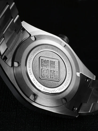 San Martin 36/39/42mm SN0144 JianZhan Dial Gada Watch Miyota 9015 Original Design Men Luxury Dress Automatic Mechanical Watches