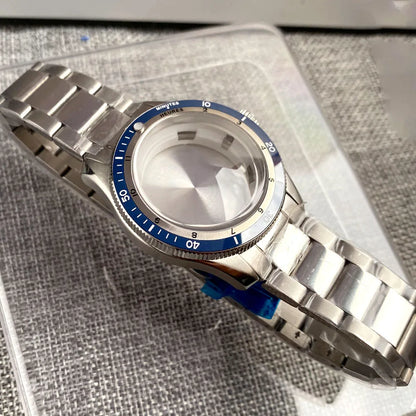 Serica Diver Case 20bar Diving Steel Watch Case for NH34 NH35 NH36 NH37 NH70 NH72  ETA2824 PT5000 Bow Sapphire Glass 120click Bezel Ceramic Insert
