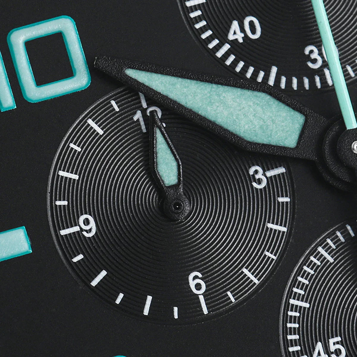 Militado ML04 Chronograph Quartz Military Watch OS00 Movement BGW9 Luminous 100m Waterproof  Domed Sapphire 39mm