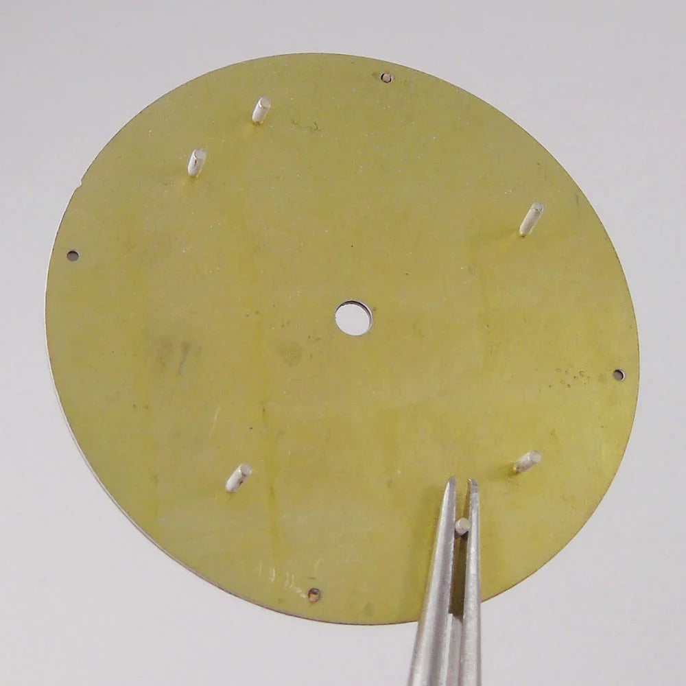 Vintage Pil ot Watch Dial 33.5mm for NH 35 NH 36 NH 38 NH 70 E TA2824 PT 5000 Nologo Dial Face D iver Watch Mod Luminous Hand Watch Part