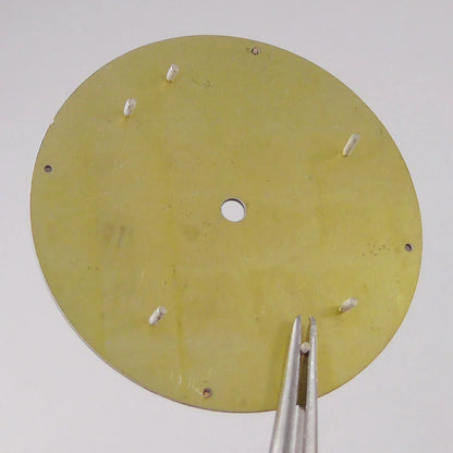 Vintage Pil ot Watch Dial 33.5mm for NH 35 NH 36 NH 38 NH 70 E TA2824 PT 5000 Nologo Dial Face D iver Watch Mod Luminous Hand Watch Part