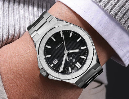 CADISEN Dress Watch C8242 40MM AR Sapphire Seiko NH35 Movt Royal Oak Mod