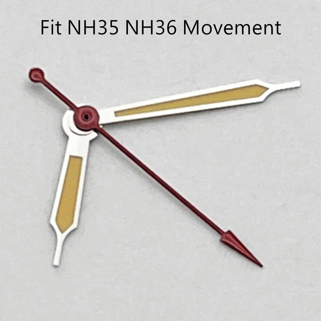 NH35 Hands Silver/Blue Watch Hands Fit NH35 NH36 PT5000 ETA2836 2824 DG2813 3804 Miyota8215 8205 821A Movement Watch Accessories
